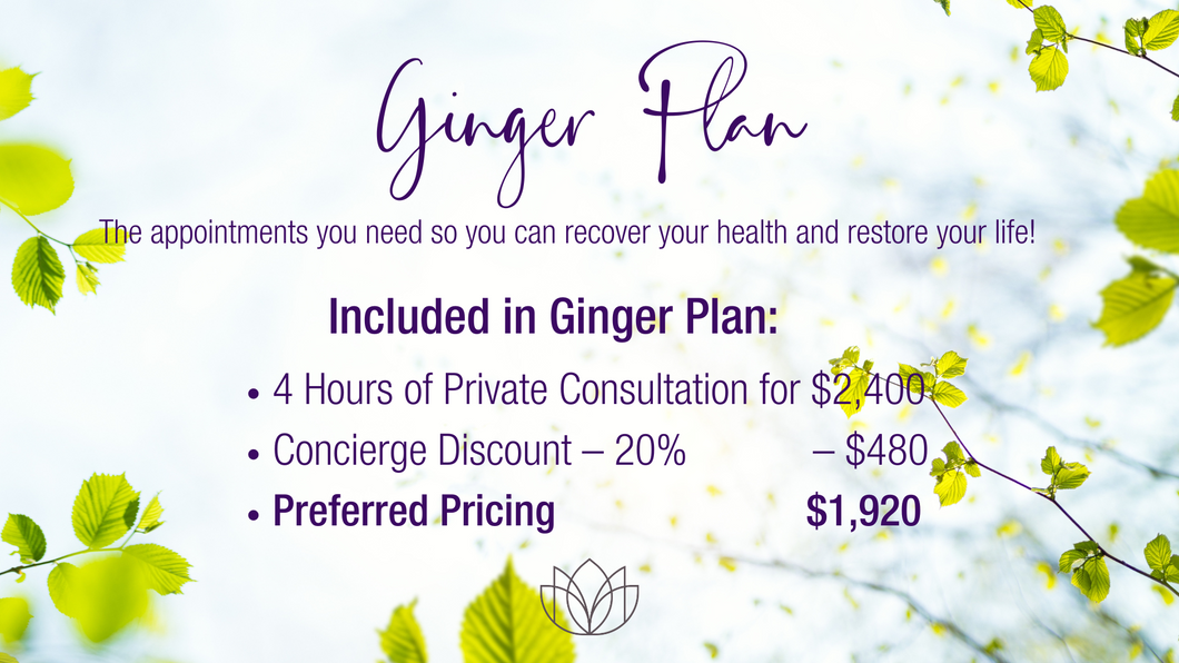Ginger Plan Installment #1/2