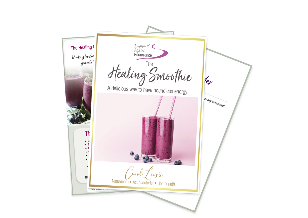 Healing Smoothie Basic Recipe